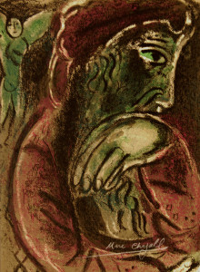 Chagall_60Bible_Job_Despair